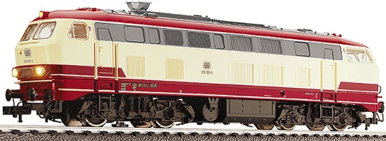 Track Cleaning Diesel locomotive BR 218<br /><a href='images/pictures/Fleischmann/493801.jpg' target='_blank'>Full size image</a>